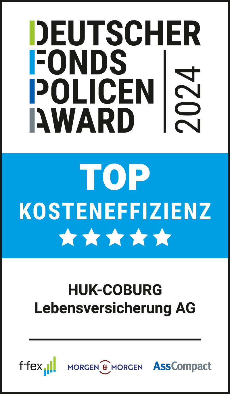 Deutscher Fonds Policen Award 2024, Top Kosteneffizienz