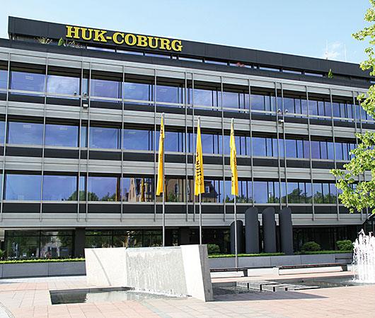 Zentrale der HUK-COBURG, Bahnhofsplatz