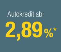Autokredit ab 2,89%*