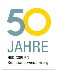 50 Jahre HUK-COBURG Rechtsschutzversicherung