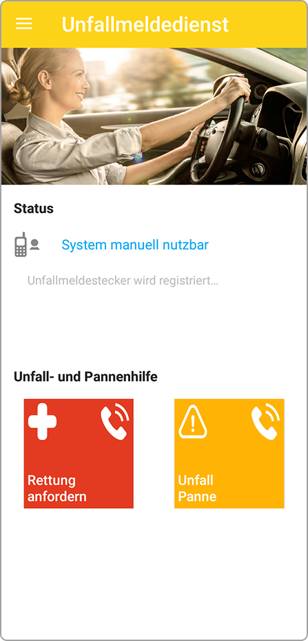 UMD Status: Stecker wird registriert
