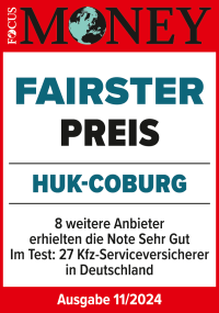 Focus Money – Fairster Preis HUK-COBURG – Ausgabe 11/2023