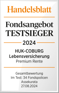 Auszeichnung Handelsblatt | Fondsangebot Testsieger | 22.09.2023