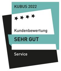 Kubus Testat – HERVORRAGEND – Service 2022