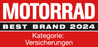 Testurteil „Best Brand 2023” vom Magazin MOTORRAD 
