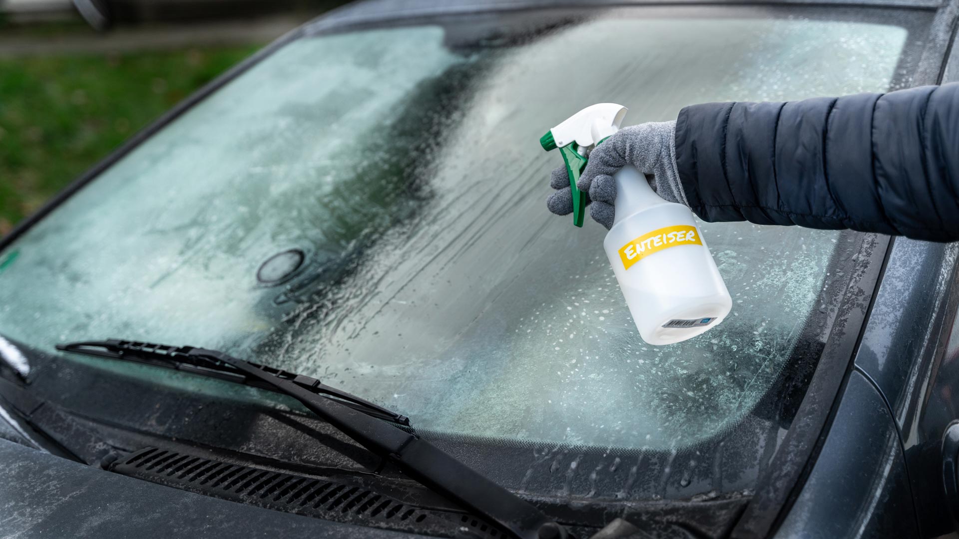Enteisungs spray für Auto Windschutz scheibe Enteiser Spray Winter