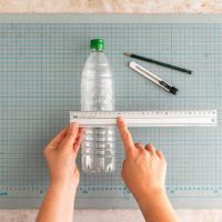 DIY - Schritt 1: Durchmesser der Flasche messen