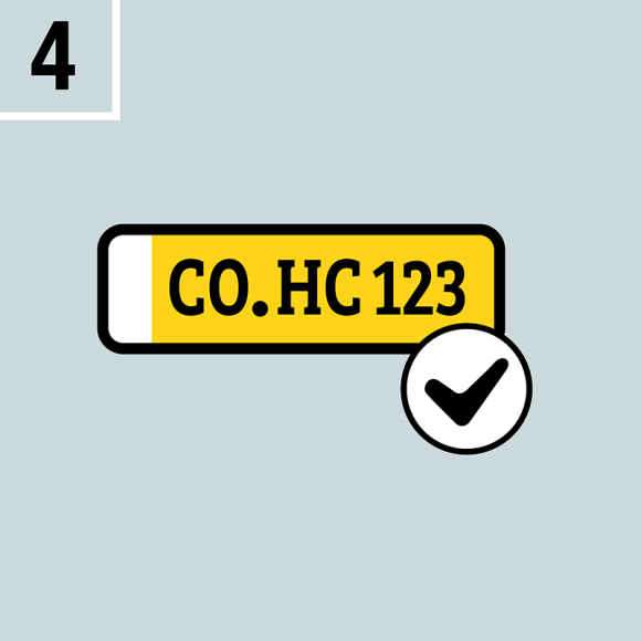 EVB Nummer für Anmeldung alle Fahrzeuge per Email 