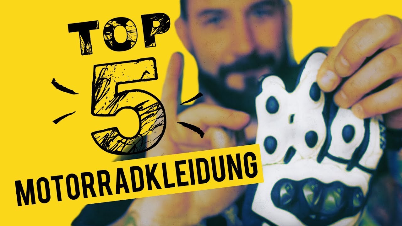 Jens Kuck: Motorradkleidung – die Top 5