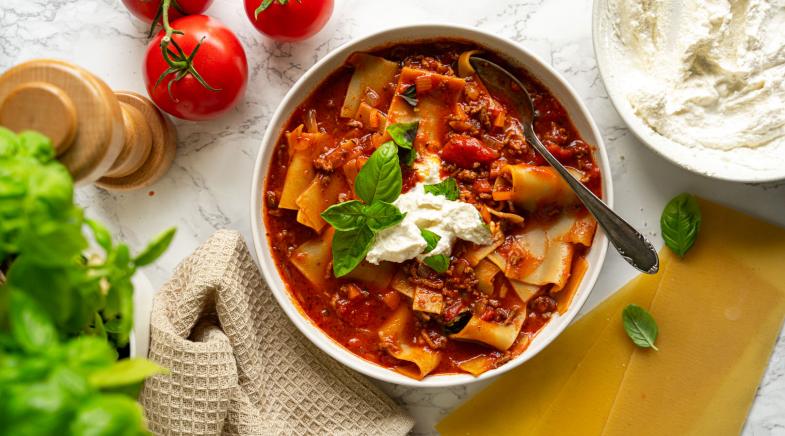 One Pot Lasagne Suppe