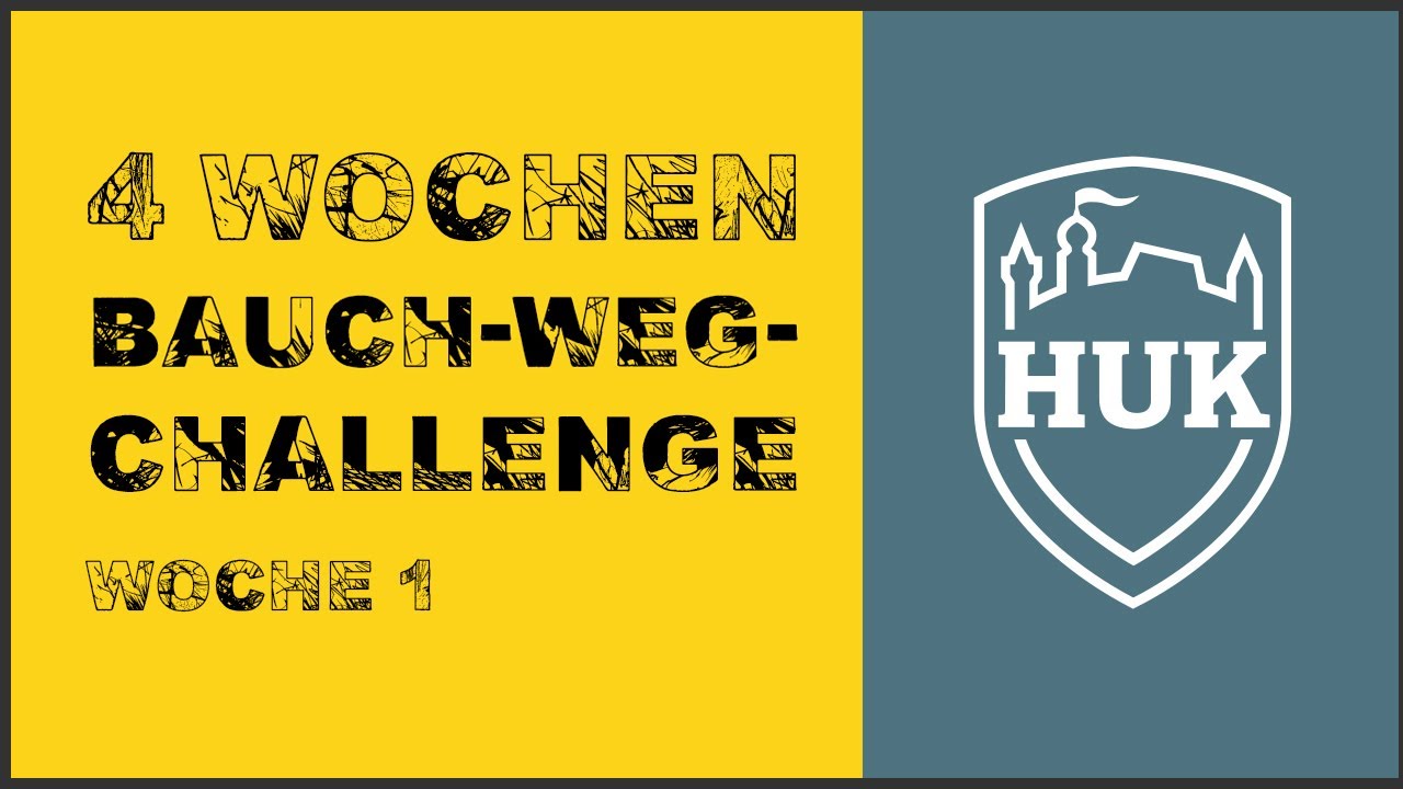 Bauch-weg-Challenge Woche 1