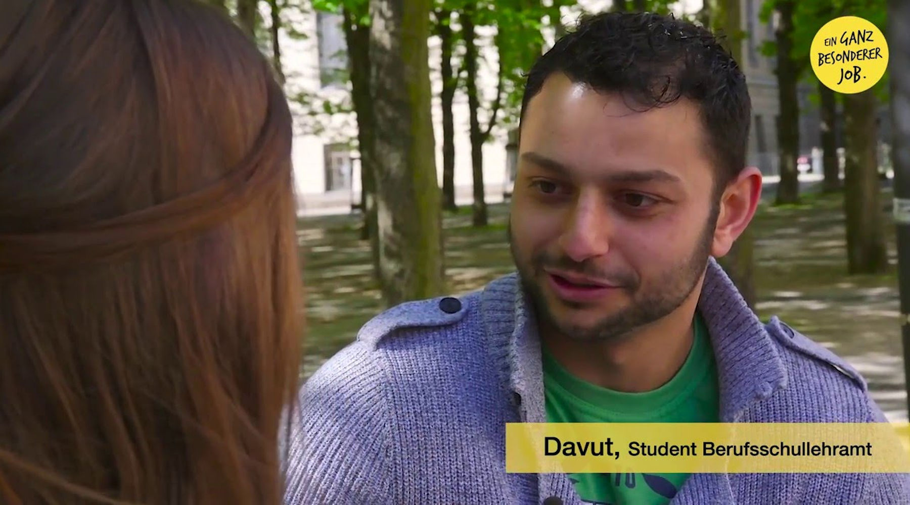 Bild von Davut, Student Berufsschullehramt, im Interview