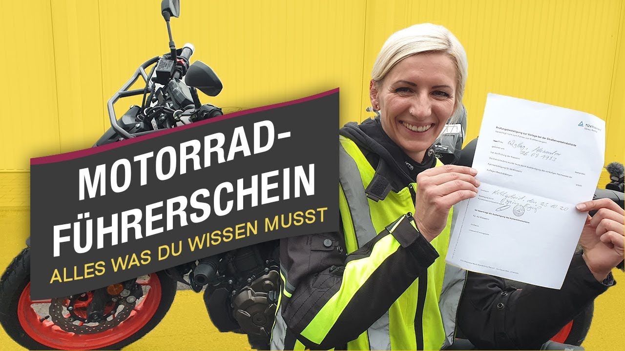 Video: Motorradführerschein mit Jens Kuck