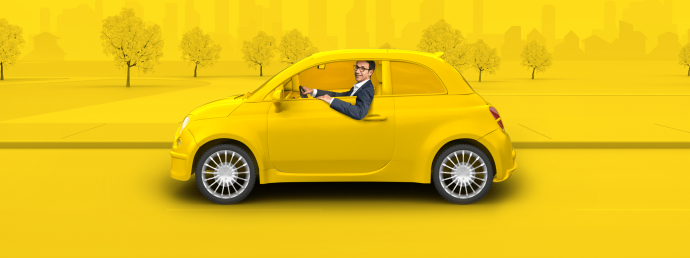 Familie mit Auto