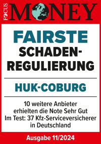 Focus Money: Fairster Kfz-Schadenregulierer (11/2023)