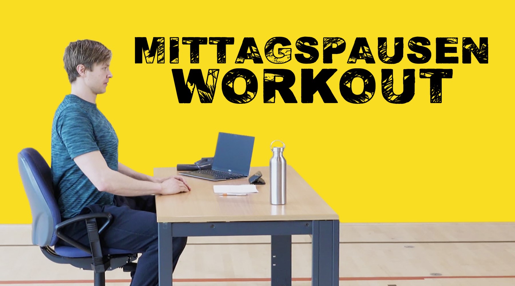 Video: 10 Minuten Workout für die Mittagspause